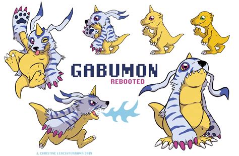 digimon gabumon|digimon gabumon without fur.